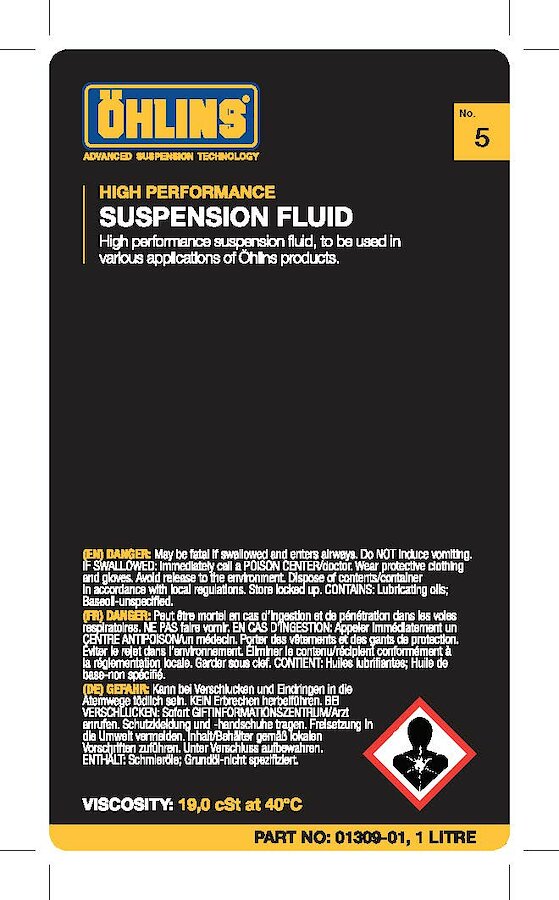 Öhlins FKA Cartridge Kit Adventure incl. Springs FKA 121