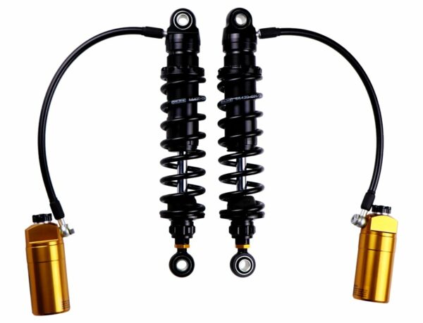 Öhlins STX 36 Twin Shock Absorber HD 779 (328,5 mm, blackline, golden reservoir)
