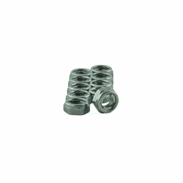 m6x_1_00-hn-10_a_1_1 K-Tech Front Fork Piston Rod Lock Nut M6x1.00P 10A/Fx4.3H STAYTITE -PACK OF 10