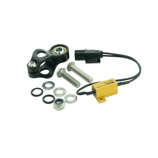 K-Tech Steering Damper -Suzuki GSXR1000 07-20 Original Mount Lit - Black